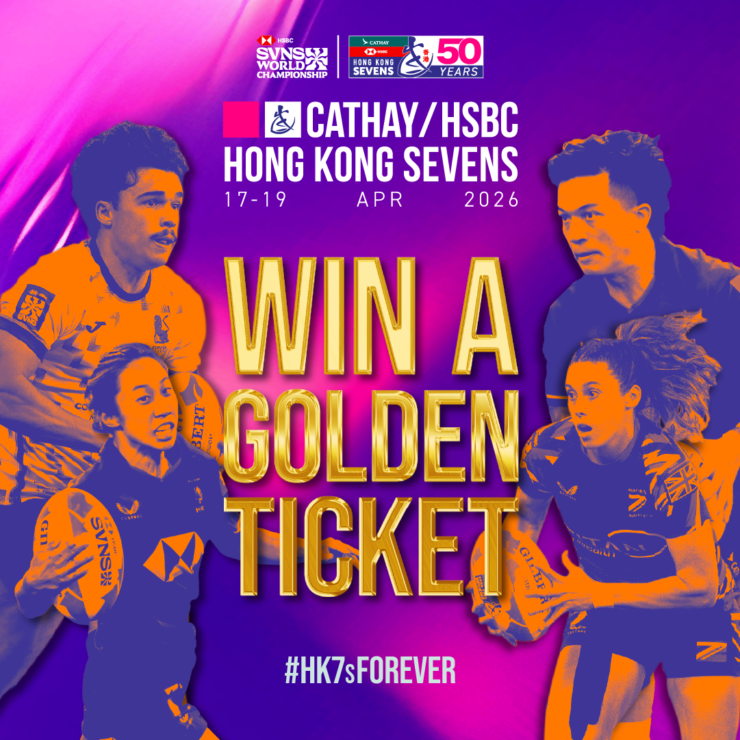 （７）ザ・リリーズ／ちょっと　ＨＯＮＧ　ＫＯＮＧ　ＴＯＷＮ　チラシ付 HK7sForever - Hong Kong Sevens