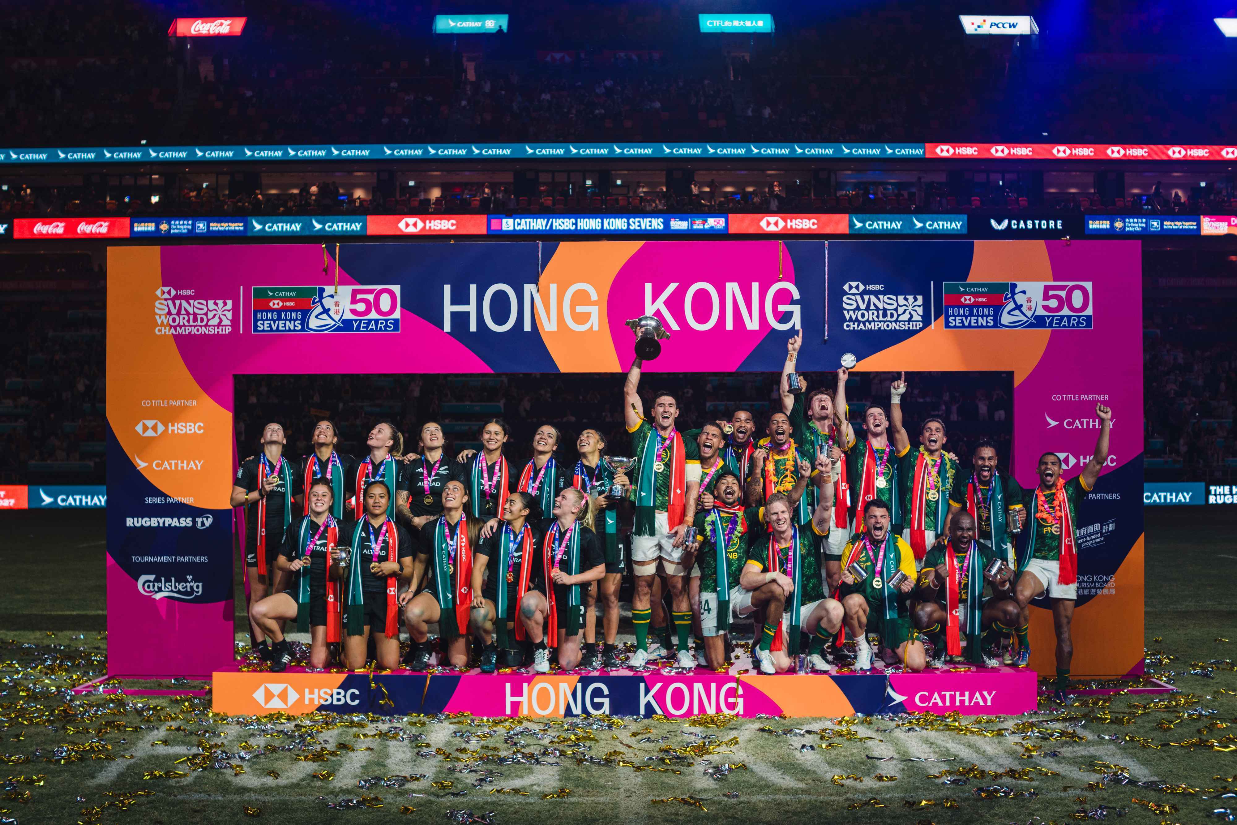 CATHAY/HSBC HONG KONG SEVENS REACHES THRILLING CRESCENDO AS SOUTH AFRICA SECURE DROUGHT-BREAKING TITLE