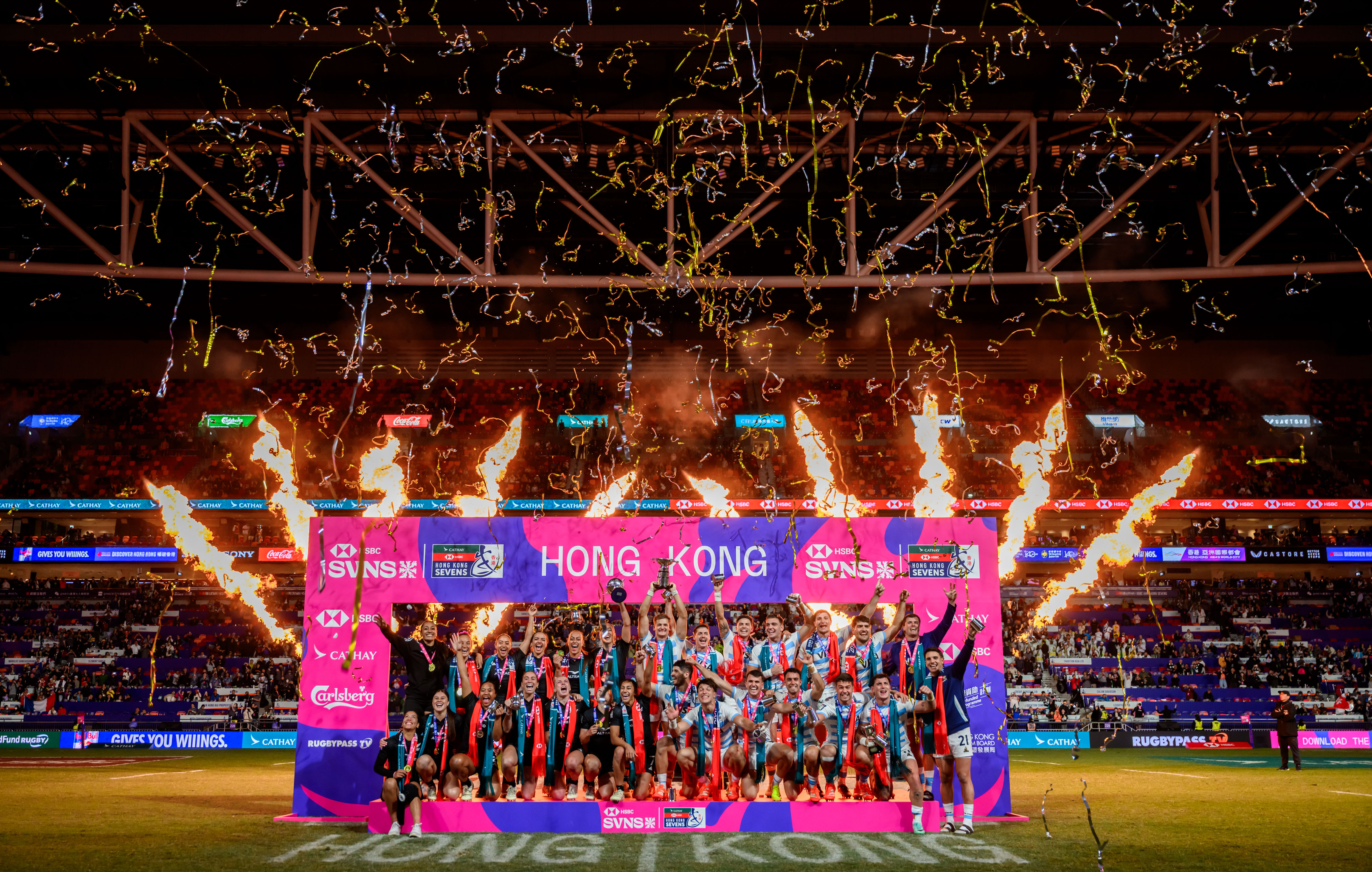 Argentina and New Zealand light up  Cathay/HSBC Hong Kong Sevens 2025