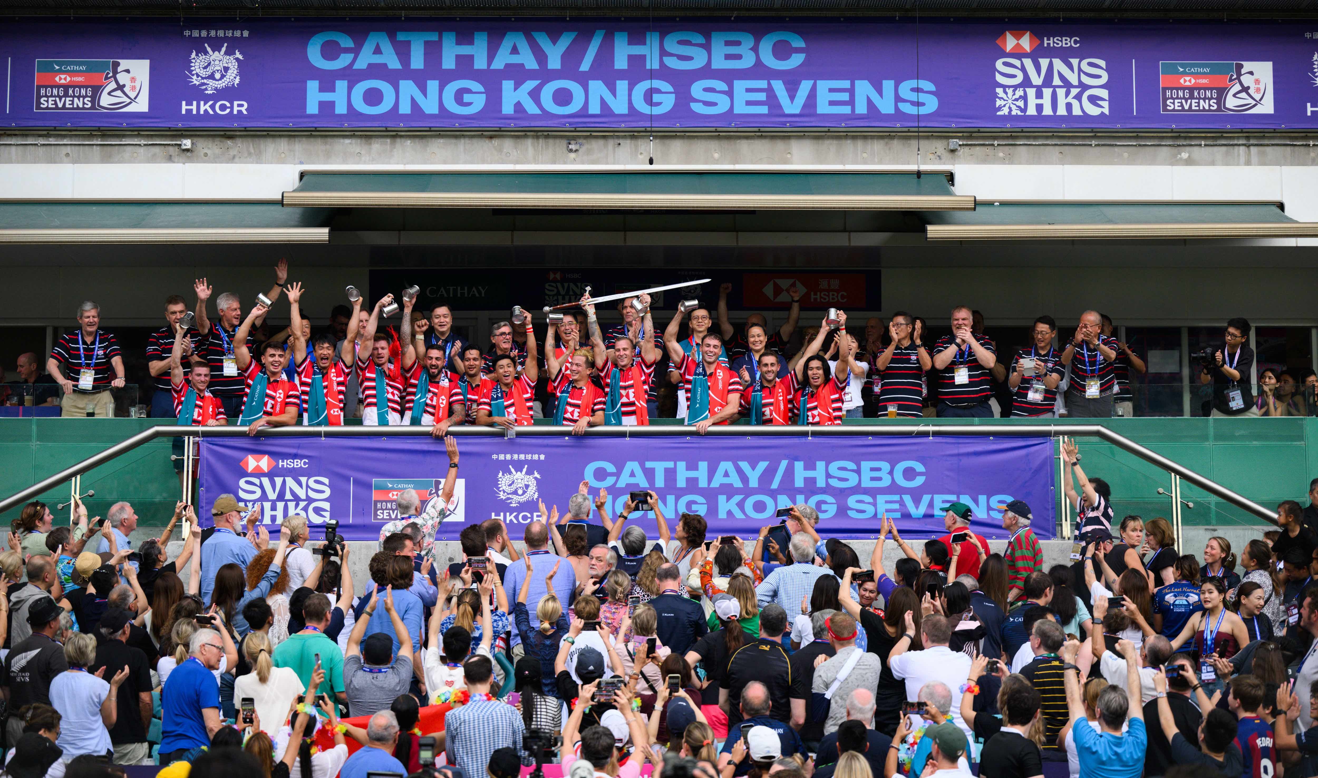 Hong Kong China Rugby take on Asian challengers in Melrose Claymores at Cathay/HSBC Hong Kong Sevens