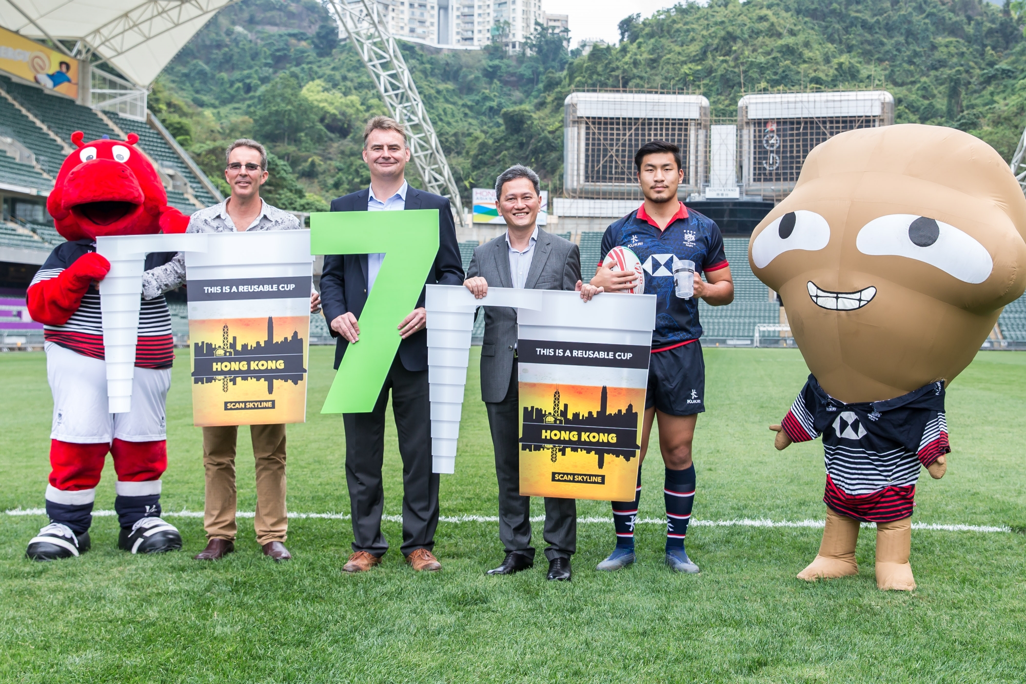 Drink from a cup of kindness at Cathay Pacific/HSBC Hong Kong Sevens 